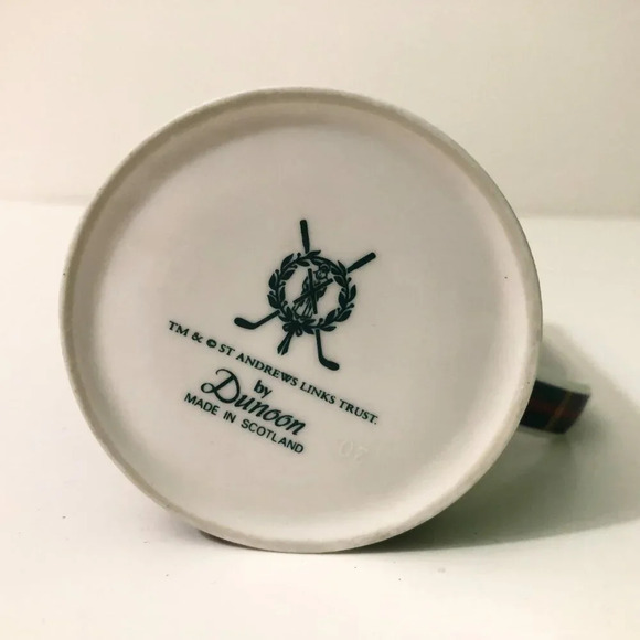 Lot of 2 Dunoon Scotland Mugs Coffee Cups Tartan Plaid - Picture 16 of 16